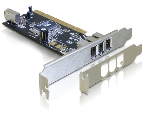 Placa PCI 3 + 1 FireWire